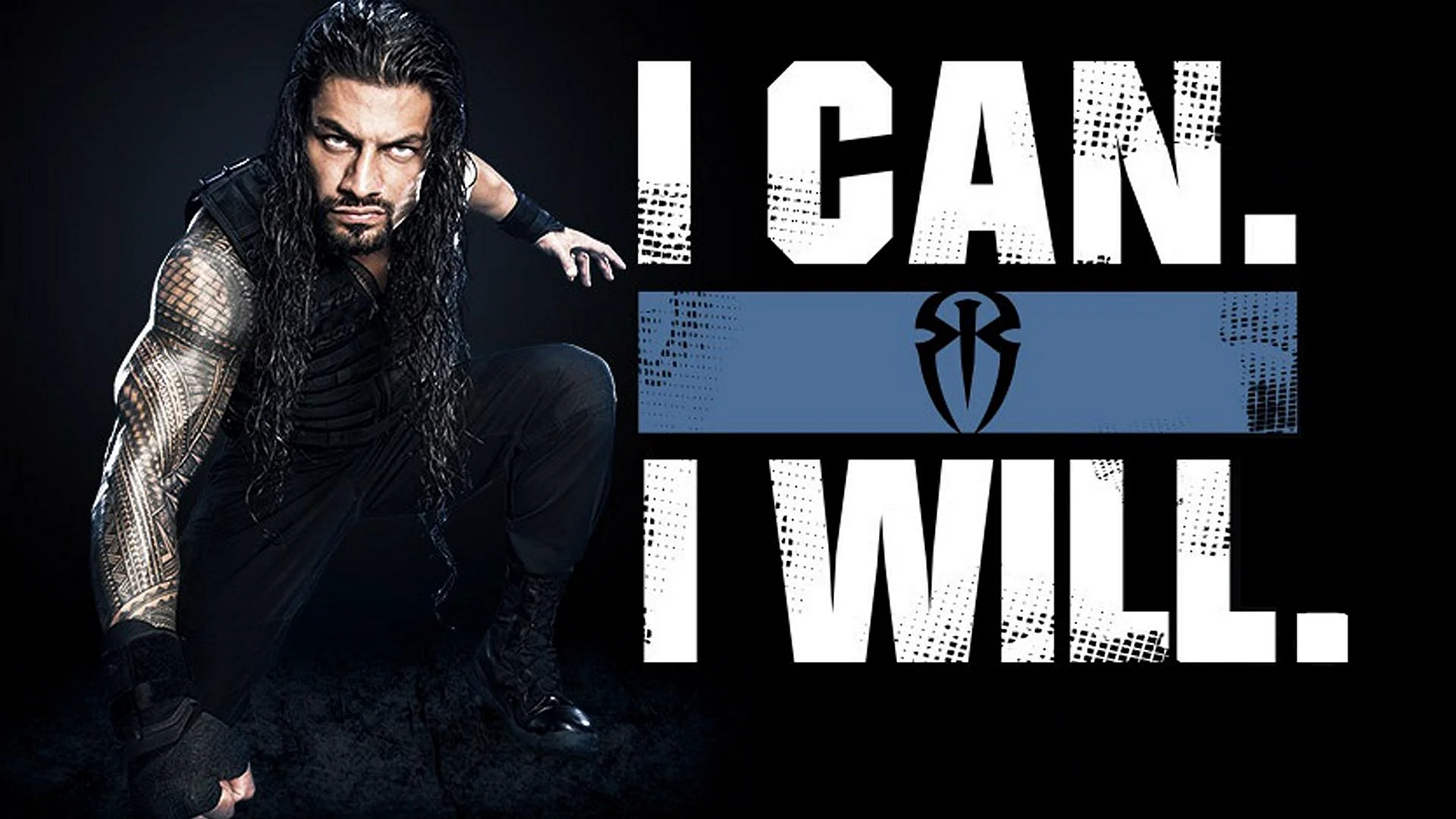 Roman Reigns Logo Wallpaper