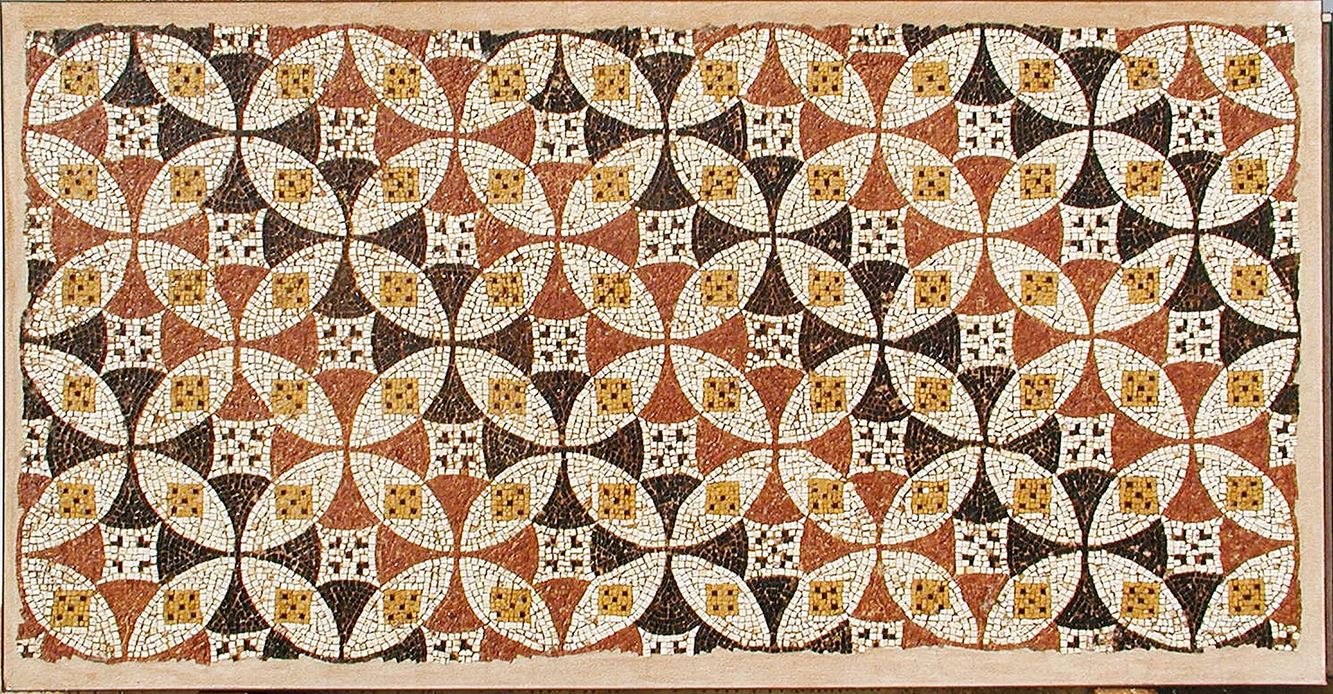 Roman Mosaic Wallpaper