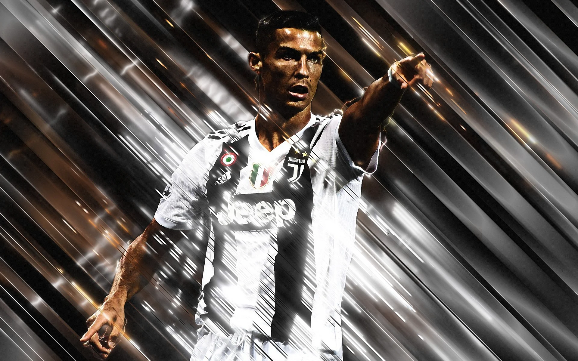 Ronaldo Juventus 4k Wallpaper
