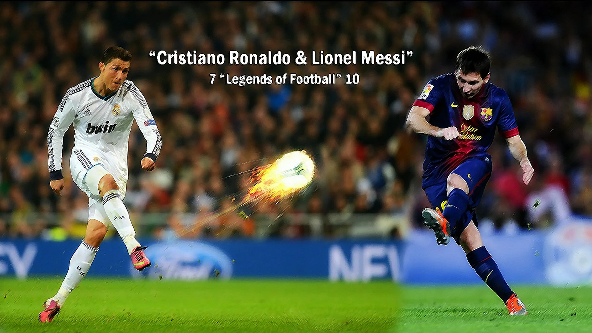 Ronaldo Lionel Messi Wallpaper