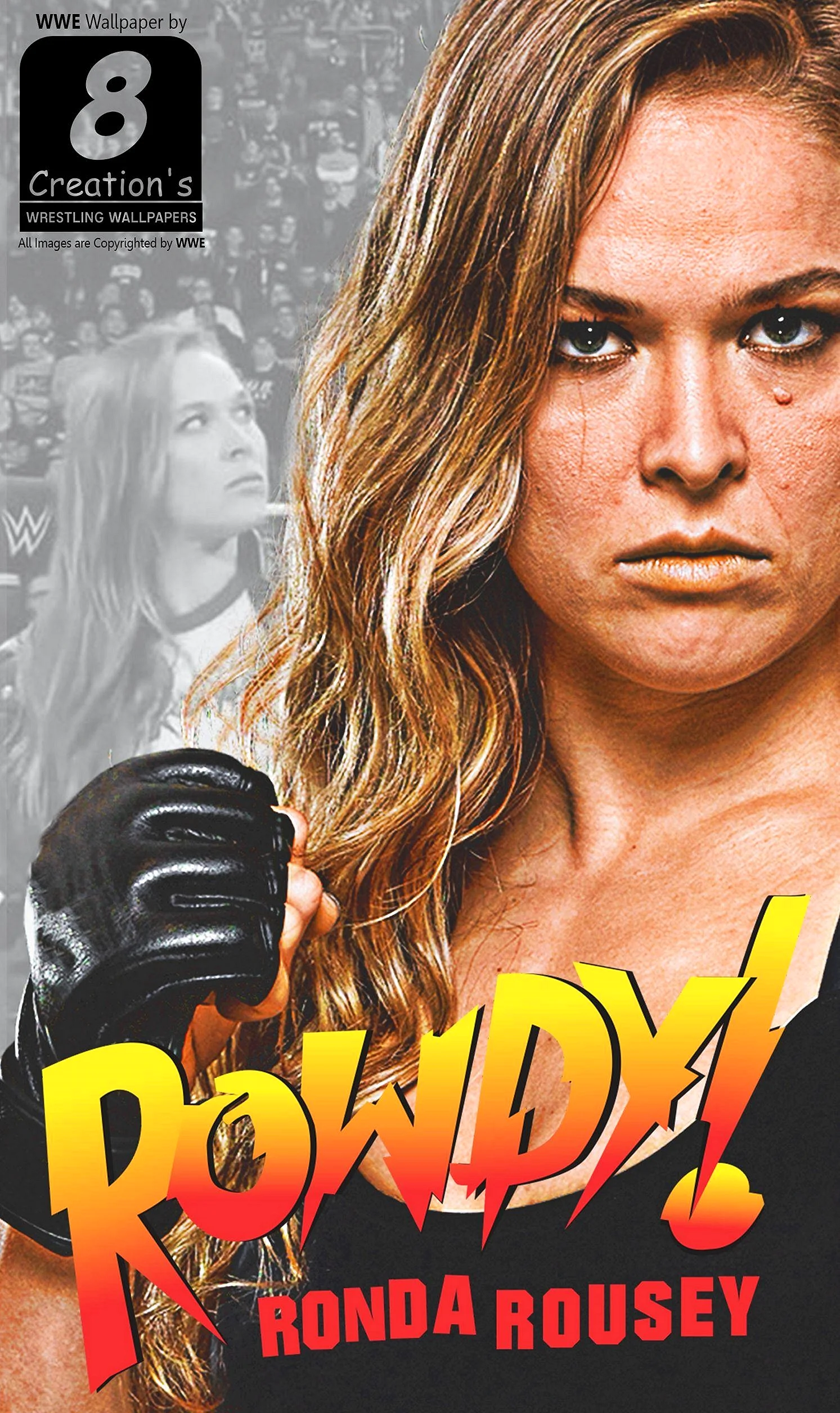 Ronda Rousey Poster Wallpaper