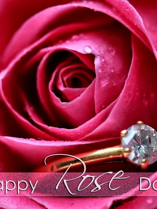 Roses With Ring Wallpaper
