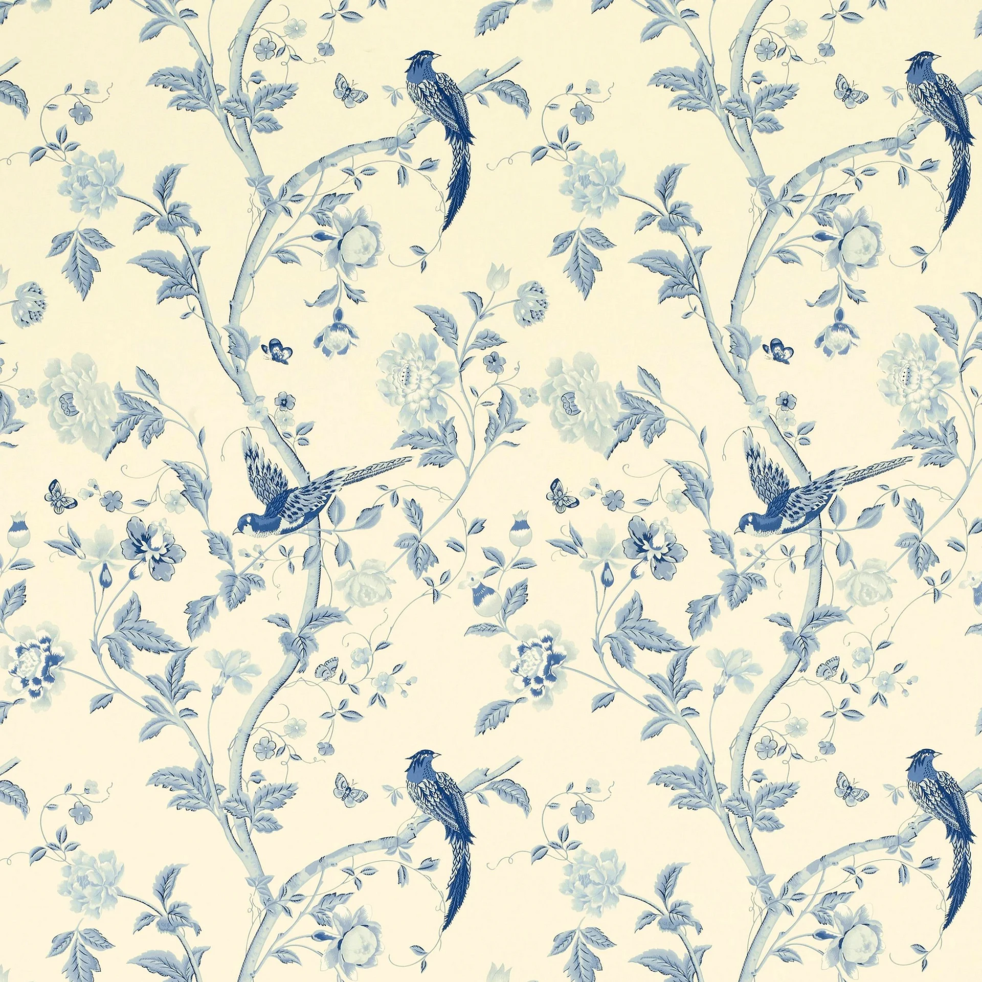 Royal Floral Pattern Wallpaper