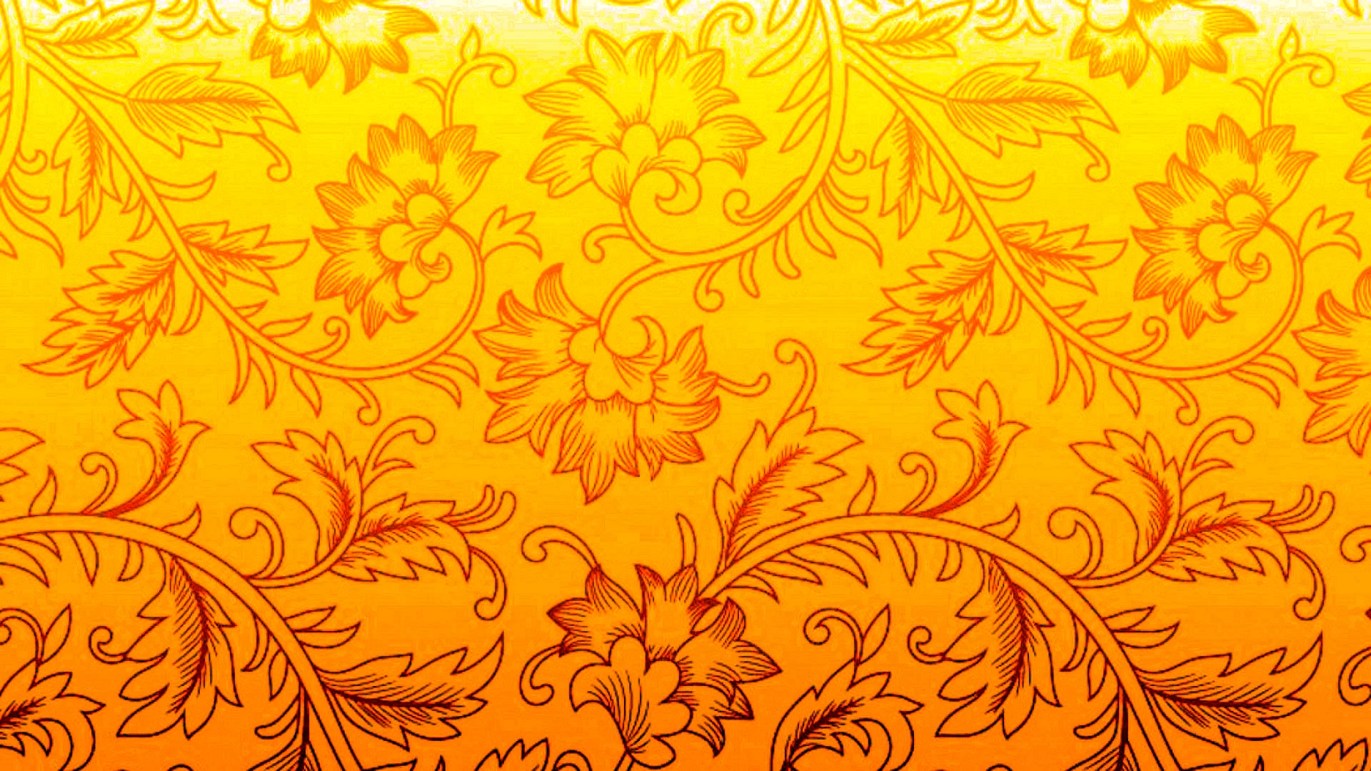 Royal Damask Gold Wallpaper
