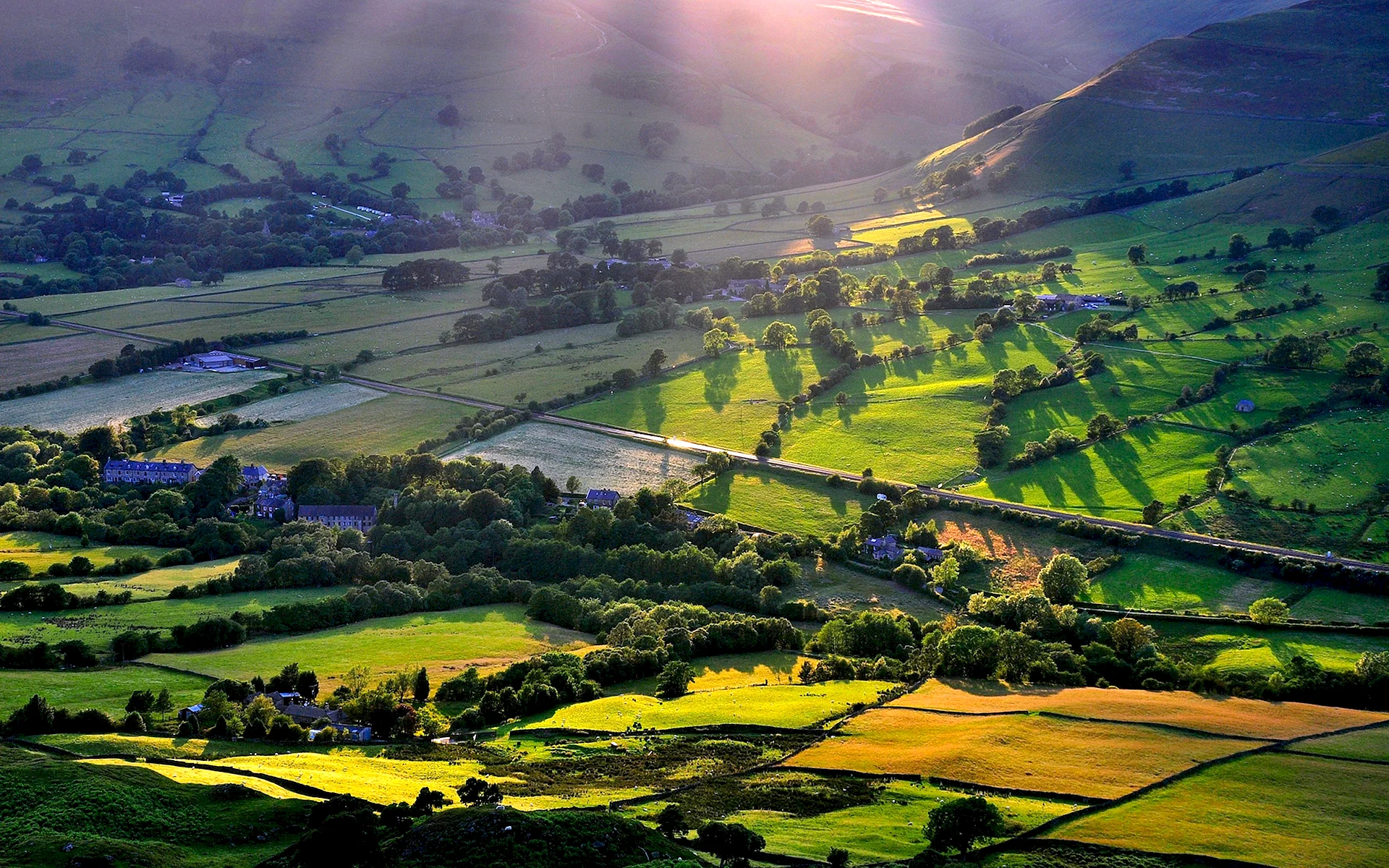 Rural Landscape Wallpaper