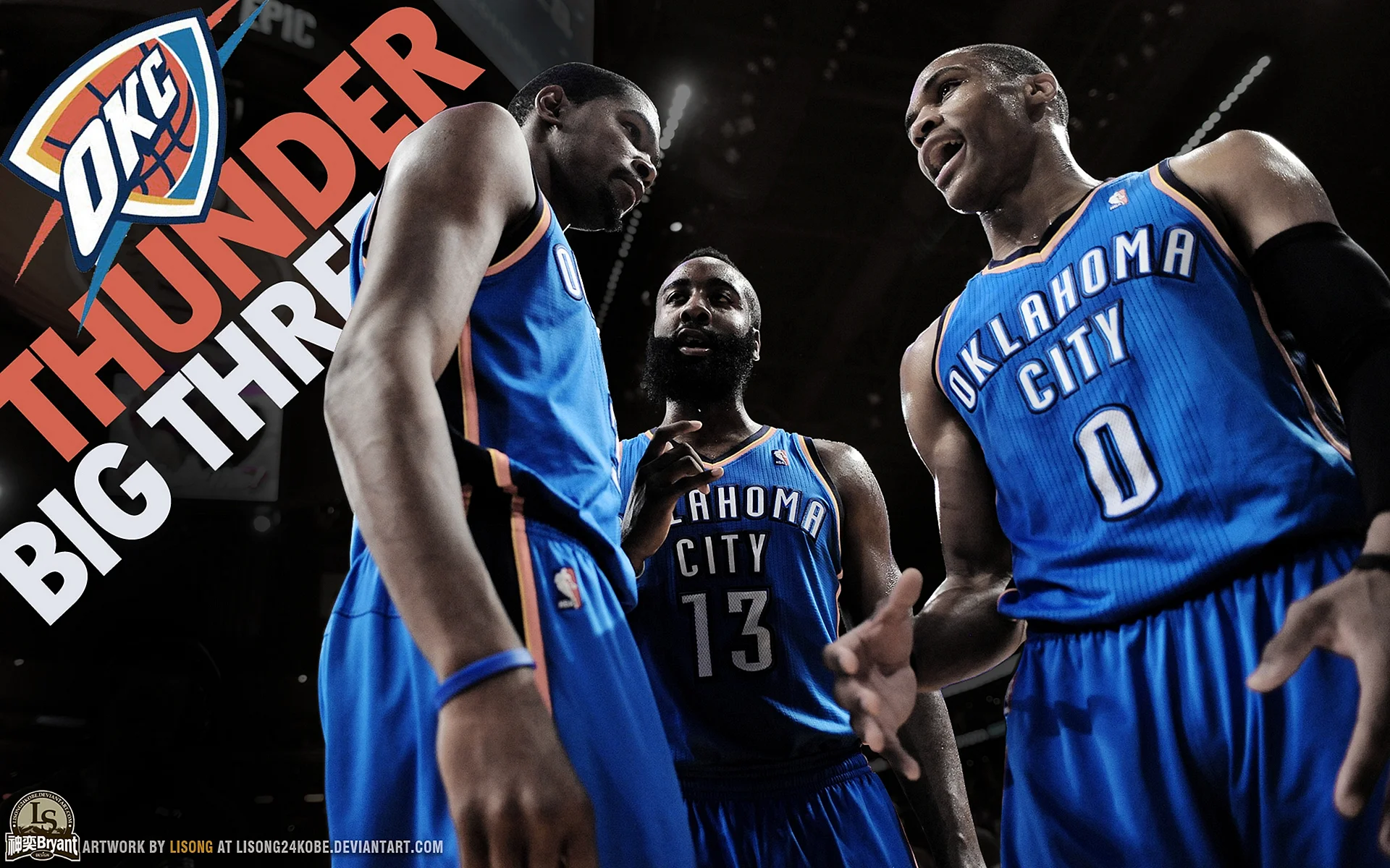 Russell Westbrook Okc 2012 Wallpaper