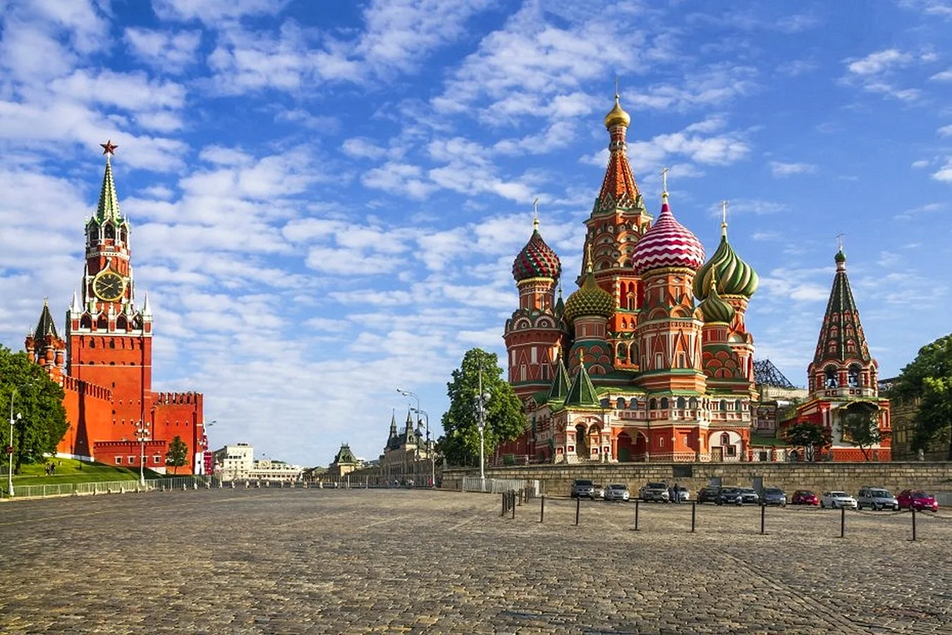 Russia Red Square Wallpaper