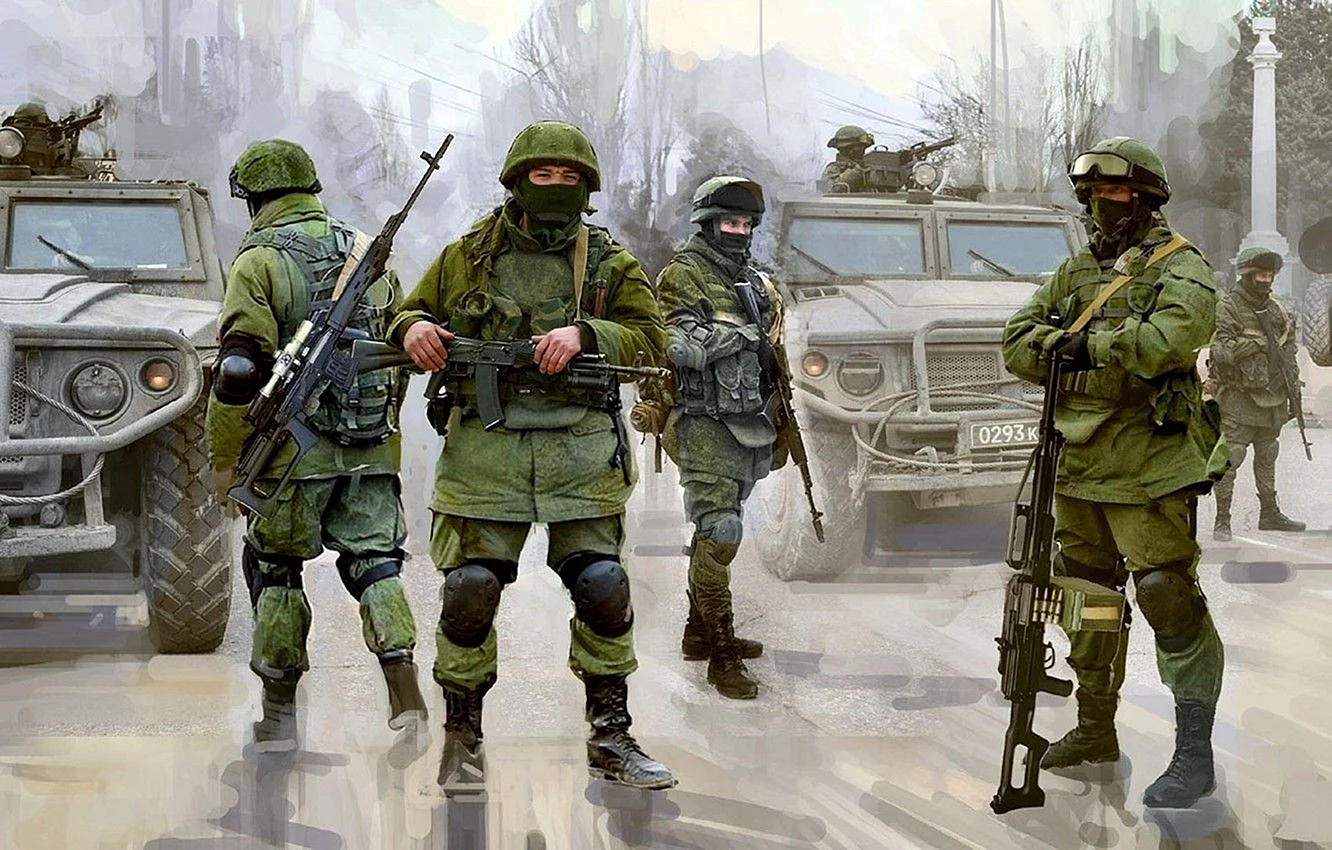 Russian Army Art Wallpaper