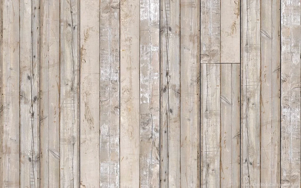 Rustic Wood White Wallpaper