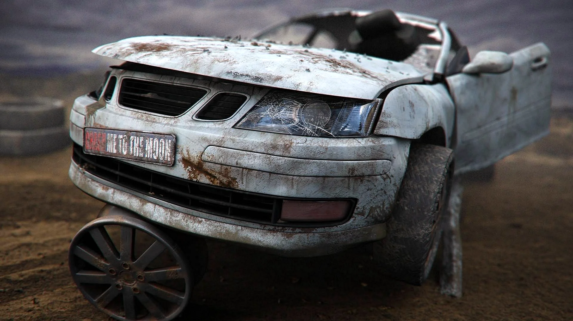 Saab Drive My Car Wallpaper