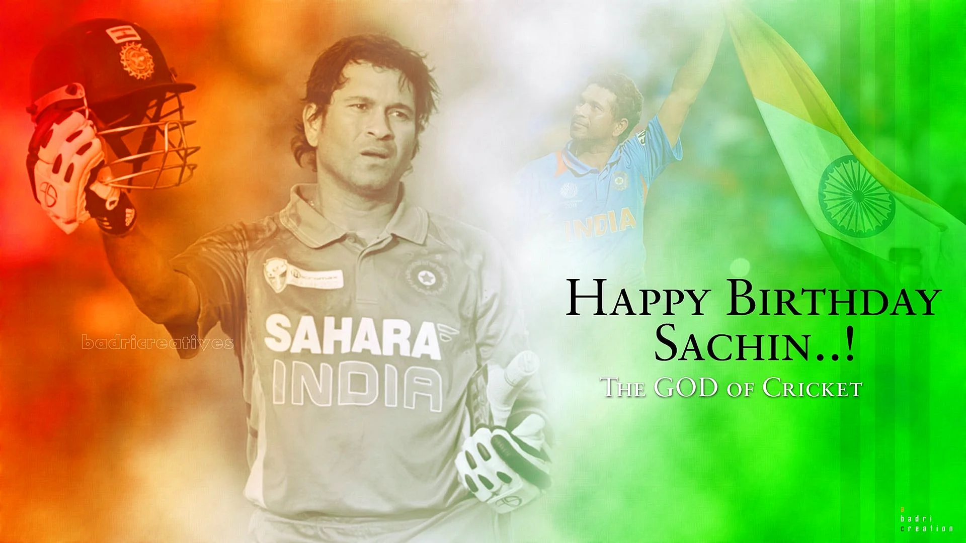 Sachin Birthday Wallpaper