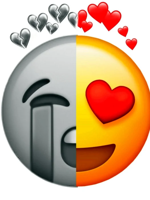 Sad Heart Emoji Wallpaper