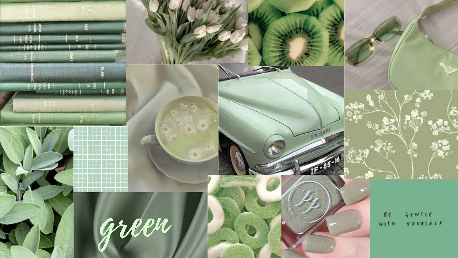 Sage Green Wallpaper