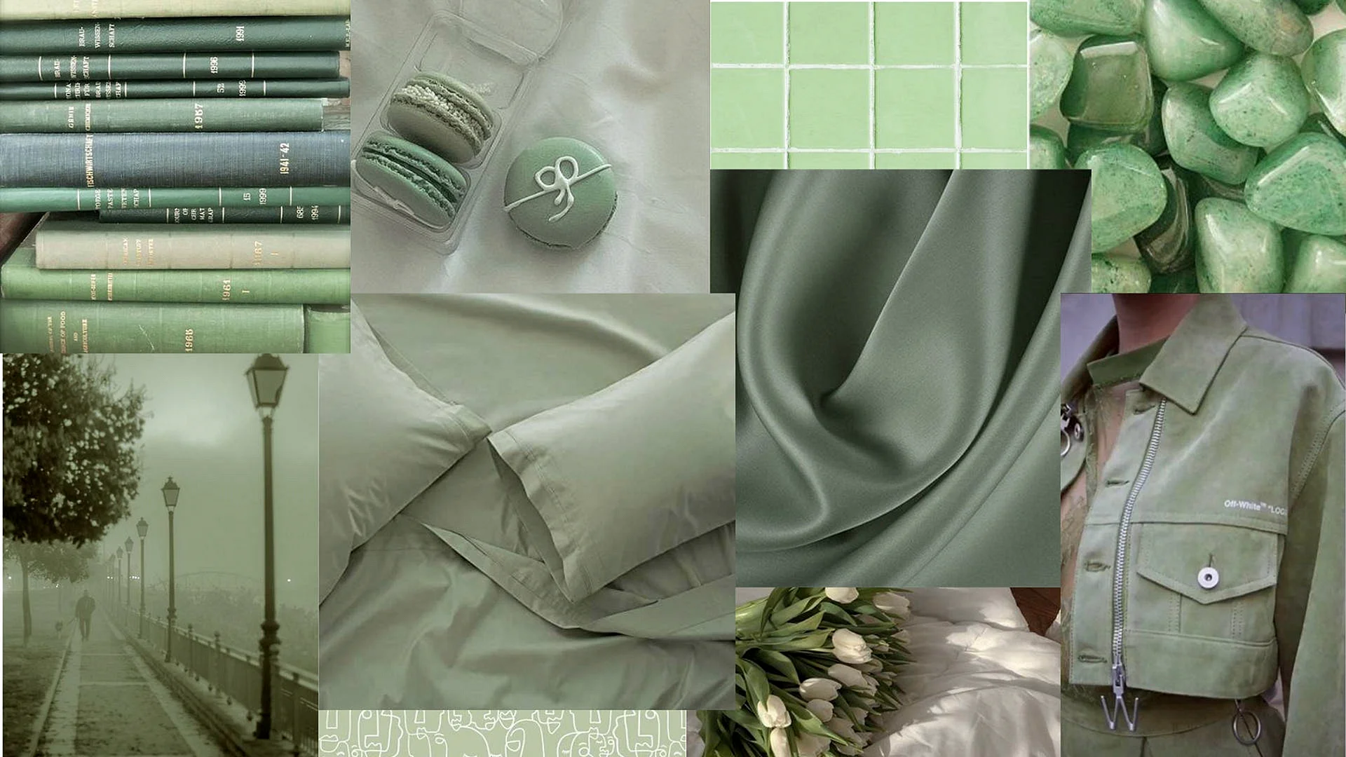 Sage Green Wallpaper