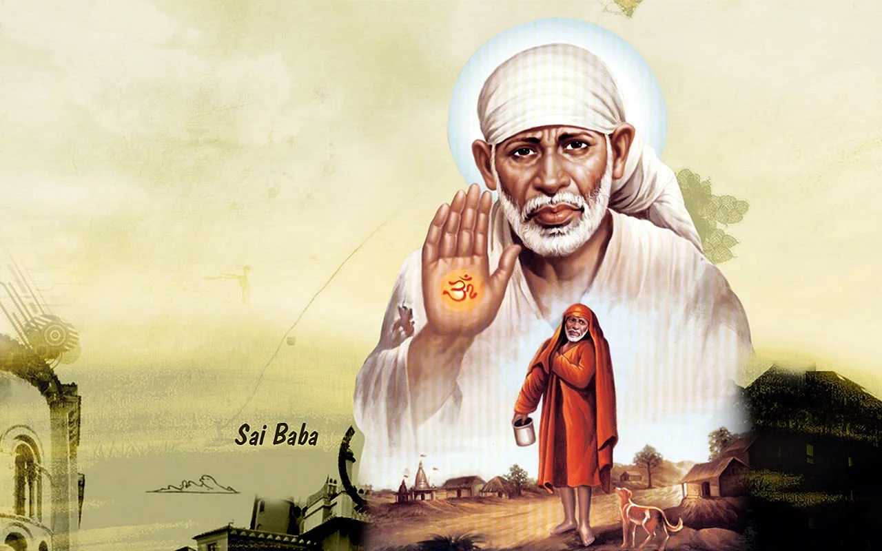 Sai Baba Dindi Wallpaper