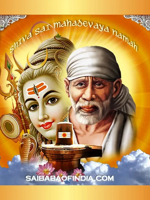 Sai Baba With Bholenath Wallpaper