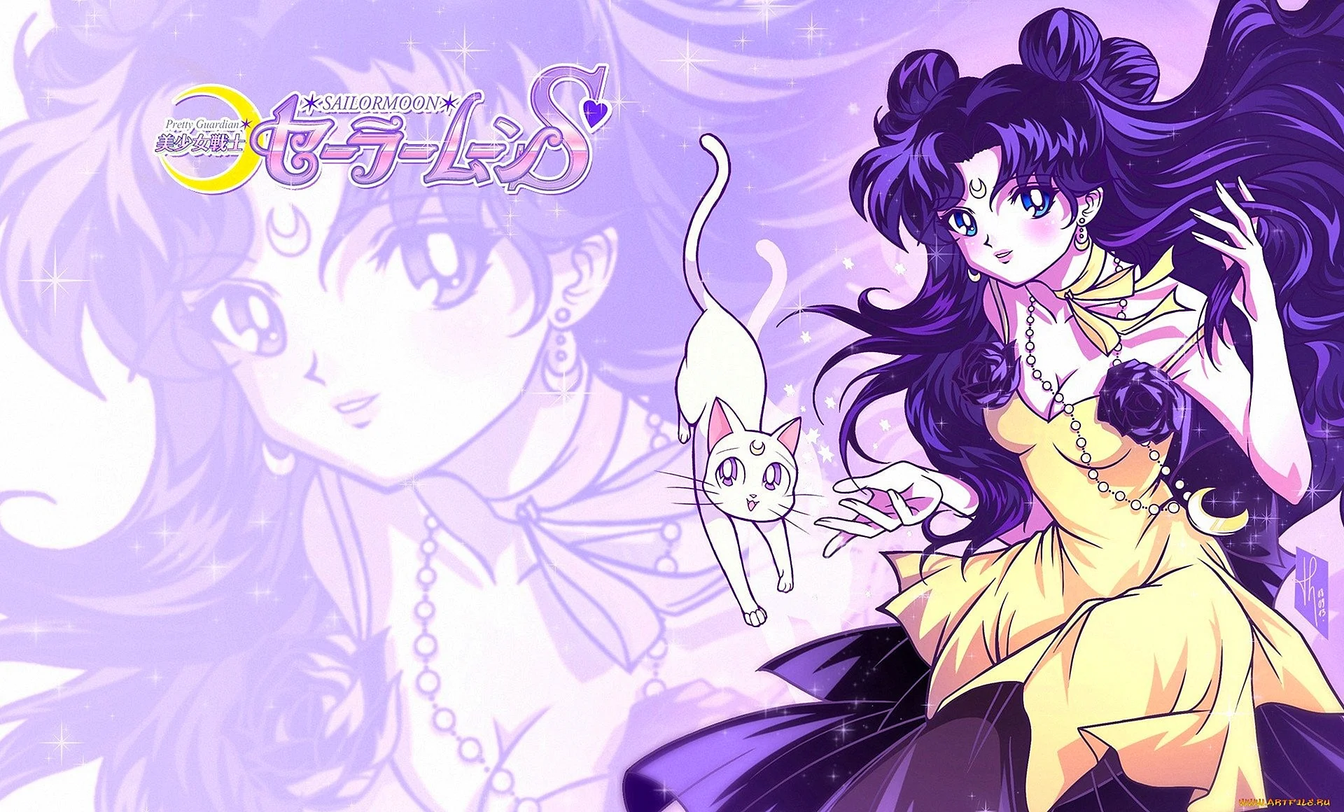 Sailor Moon Luna Wallpaper