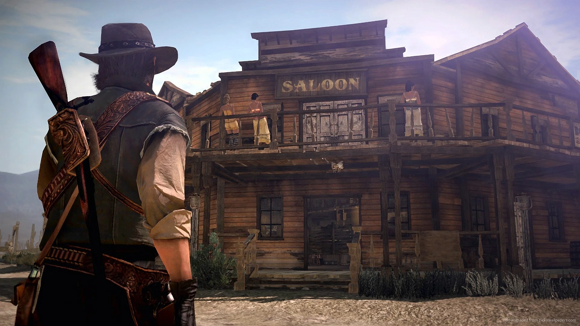 Saloon Red Dead Redemption Wallpaper