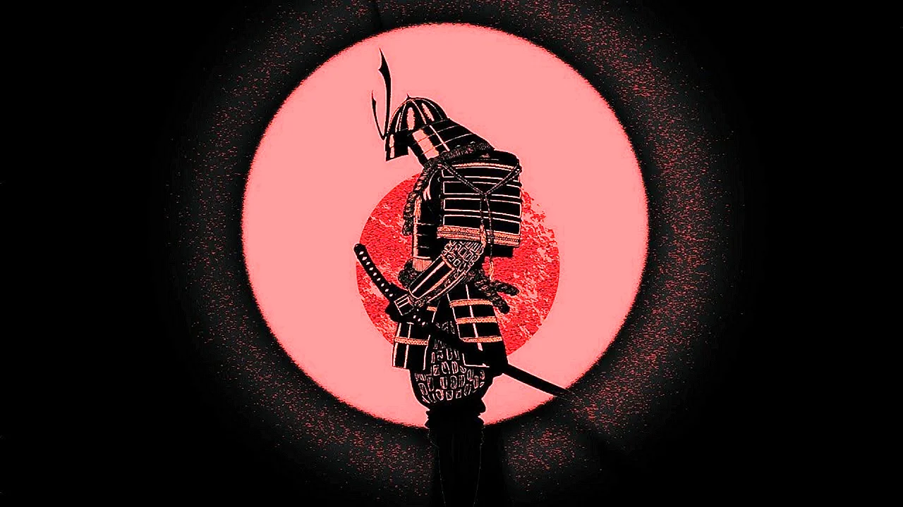 Samurai Black Wallpaper