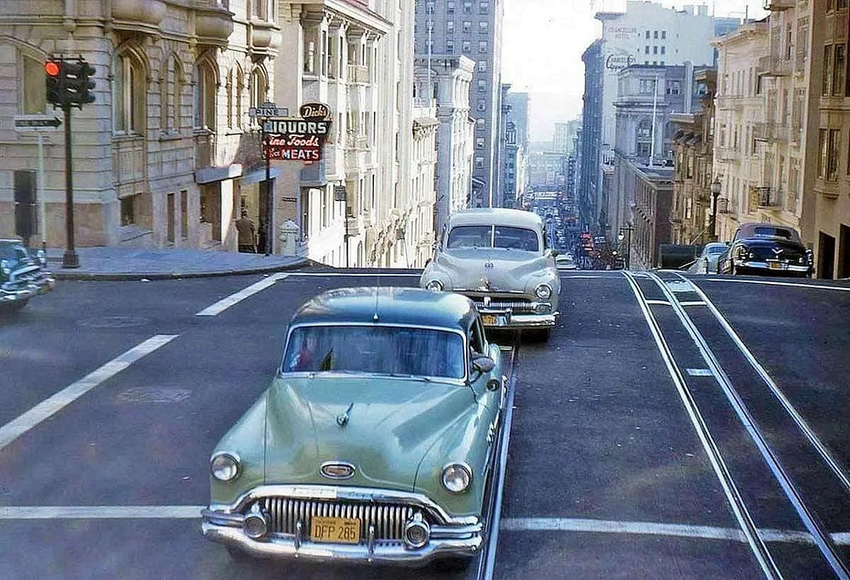 San Francisco 1950s Wallpaper