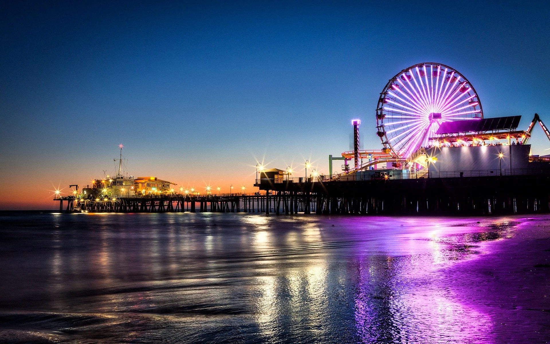 Santa Monica Pier Wallpaper