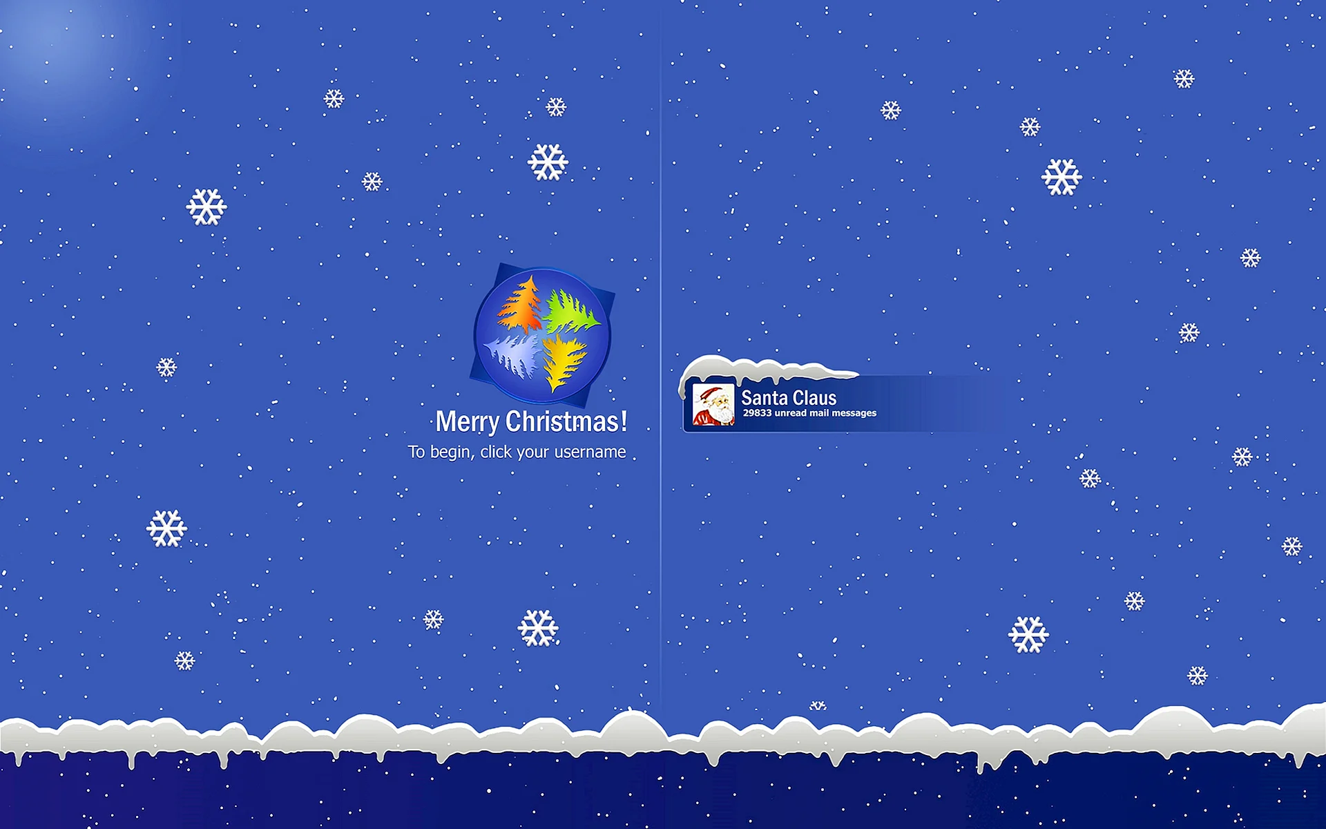 Santa Windows Wallpaper