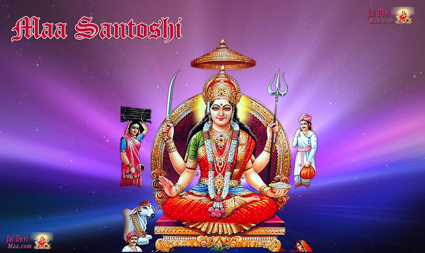 Santoshi Mata Wallpaper