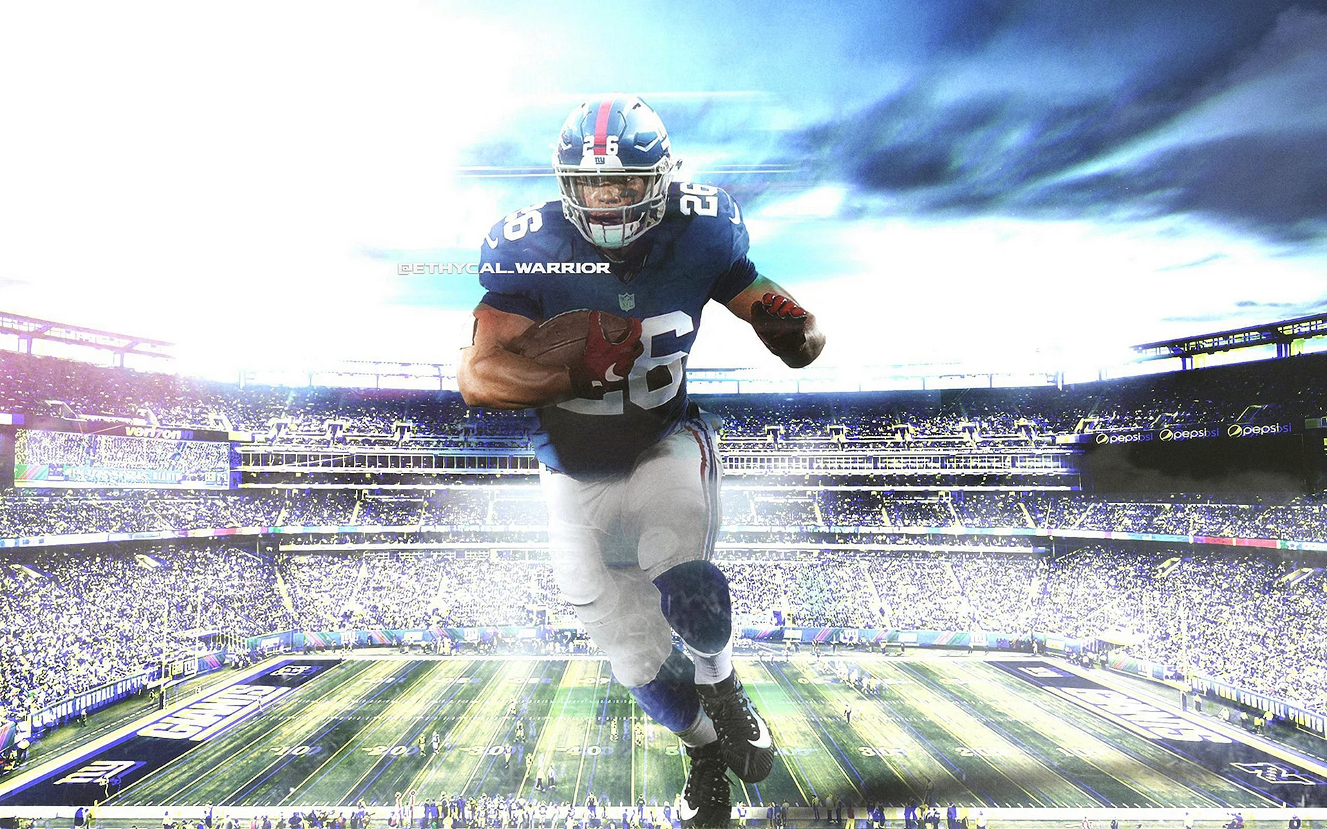 Saquon Barkley Poster Wallpaper