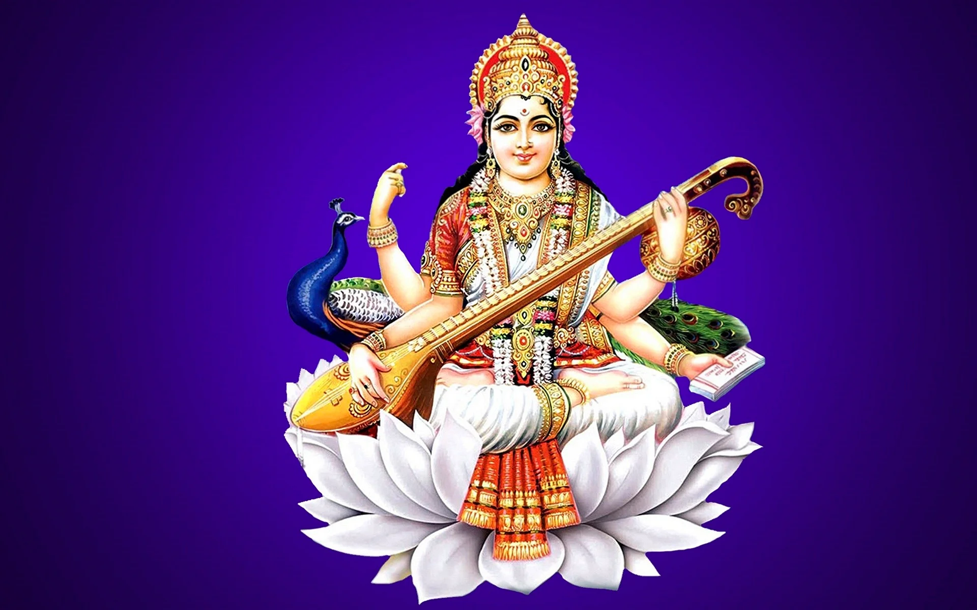 Saraswati Devi Wallpaper