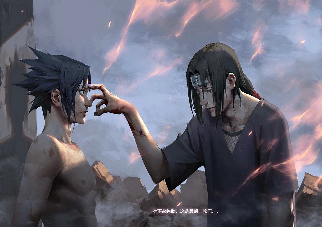 Sasuke And Itachi Art Wallpaper