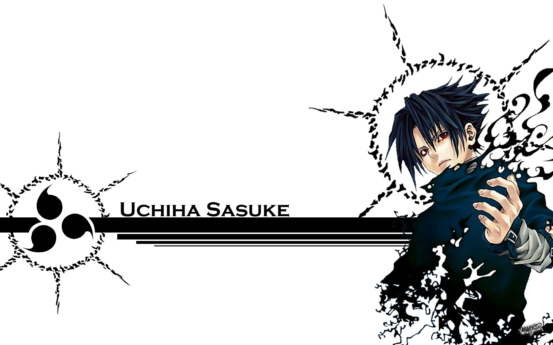 Sasuke Uchiha Curse Mark Wallpaper