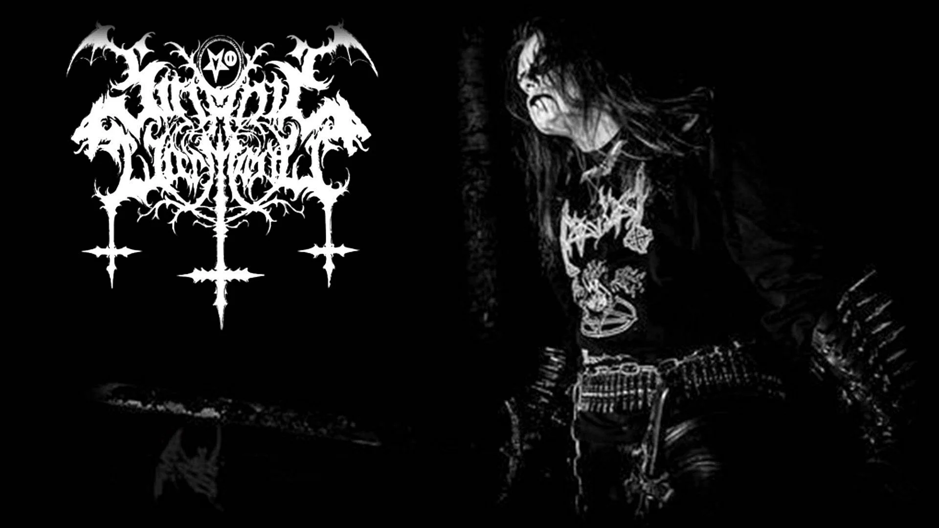 Satanic Warmaster Logo Wallpaper