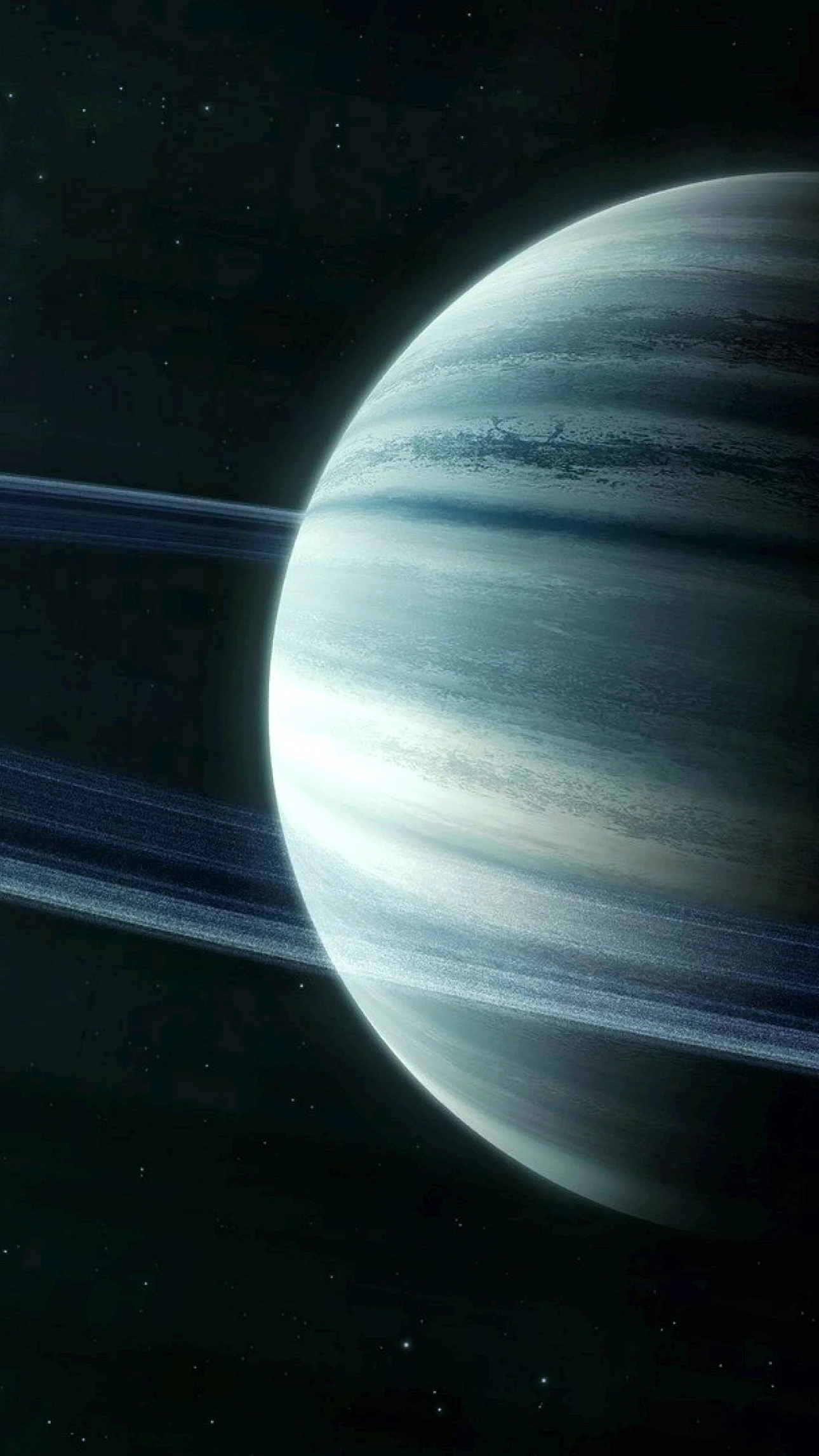 Saturn 4K Wallpaper For iPhone