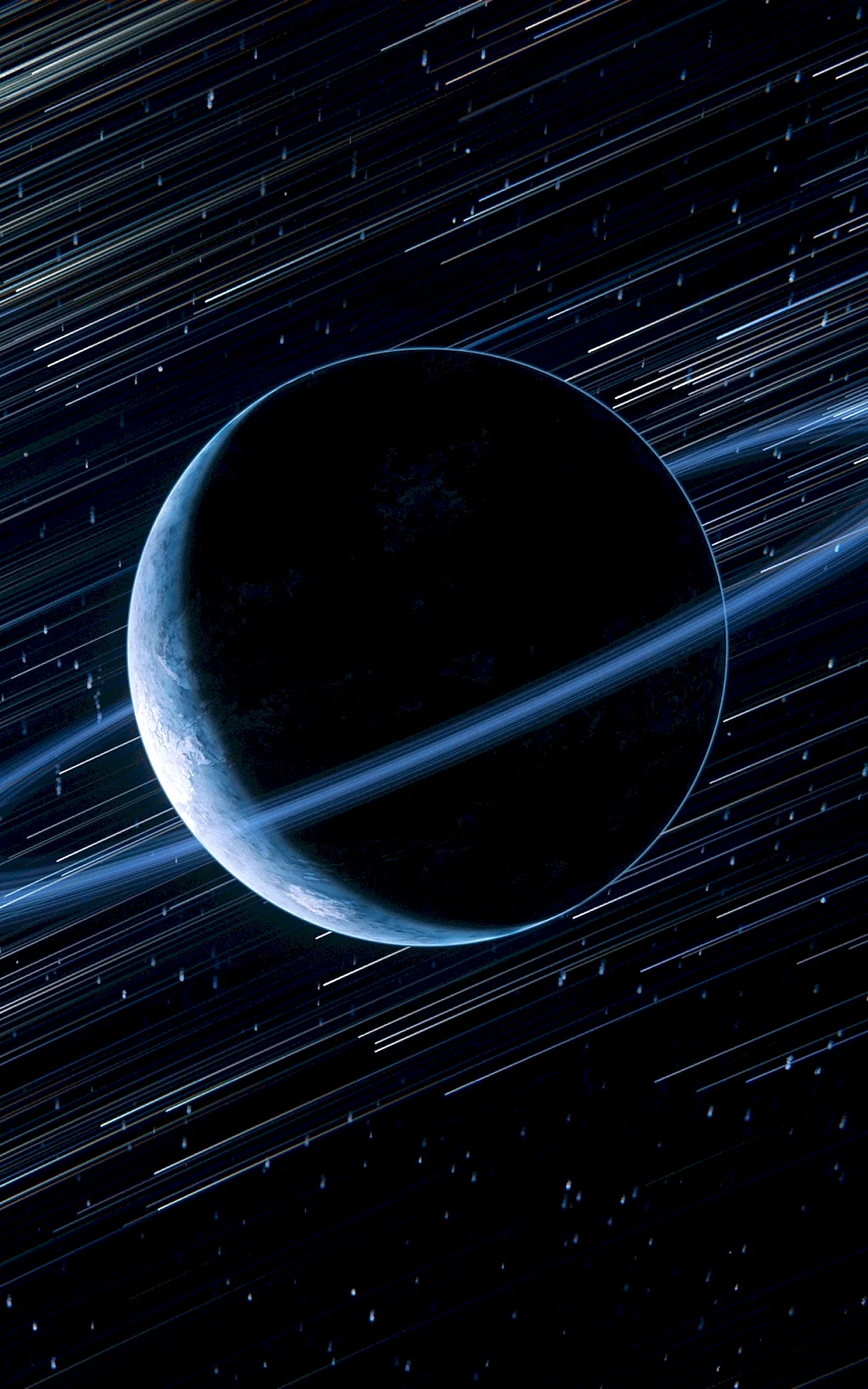 Saturn 4K Wallpaper For iPhone