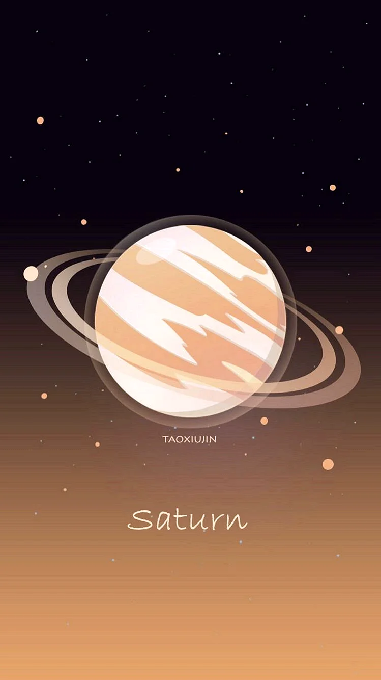 Saturn iPhone Wallpaper For iPhone