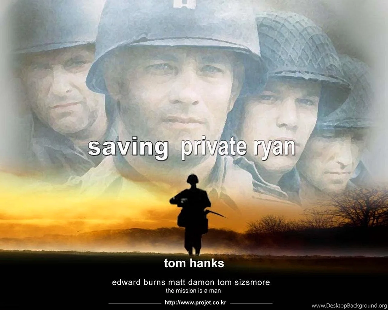Saving Private Ryan Poster Wallpaper