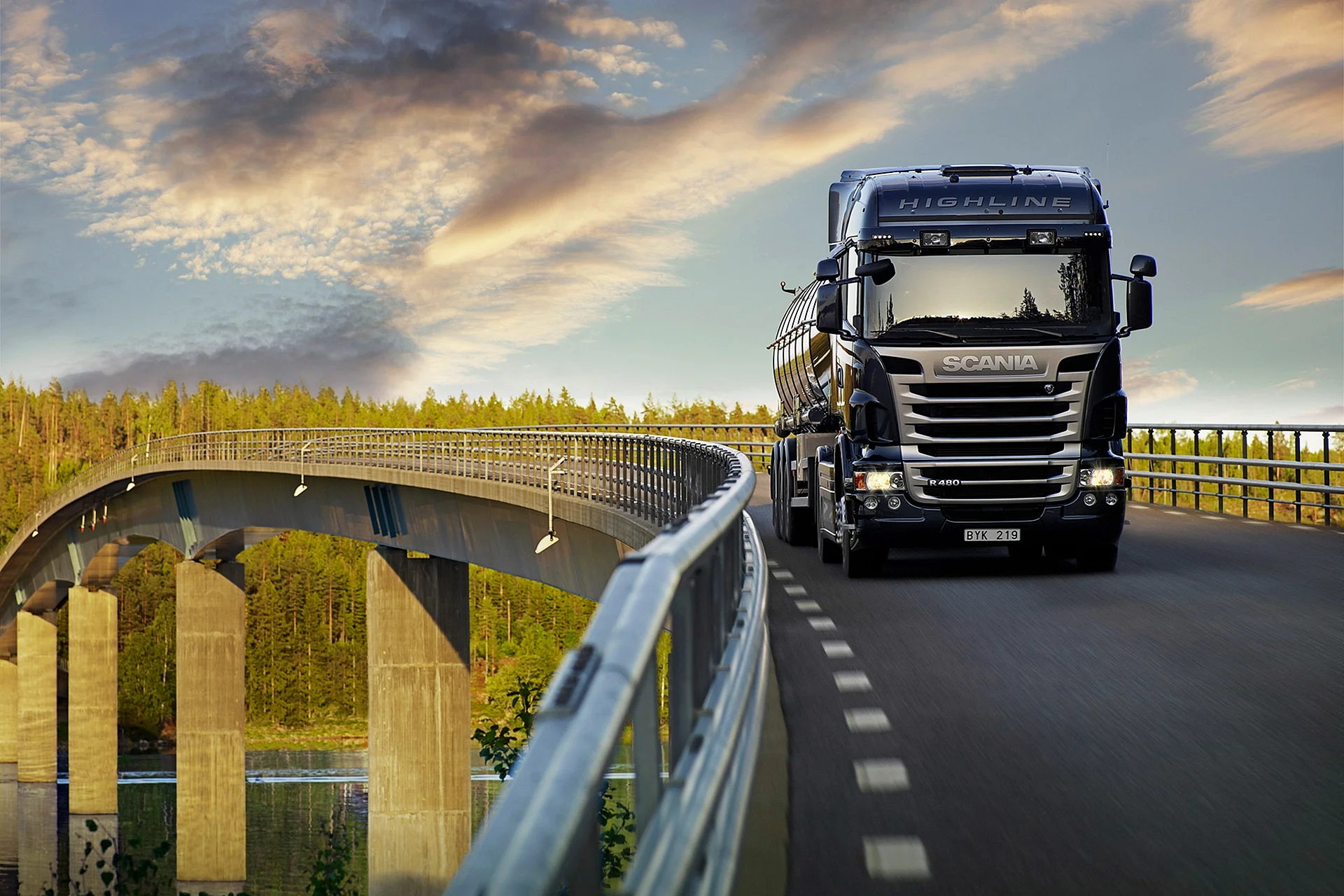Scania Road Wallpaper