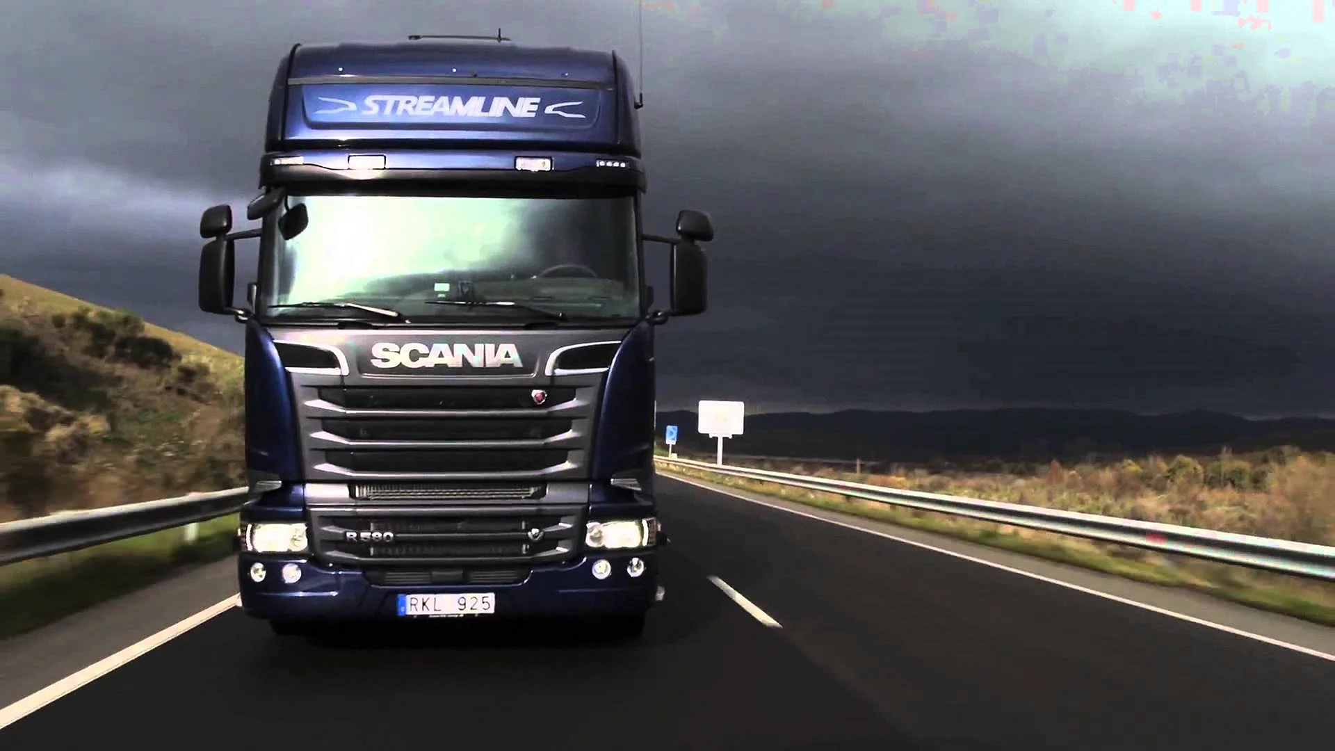 Scania Truck Front Wallpaper