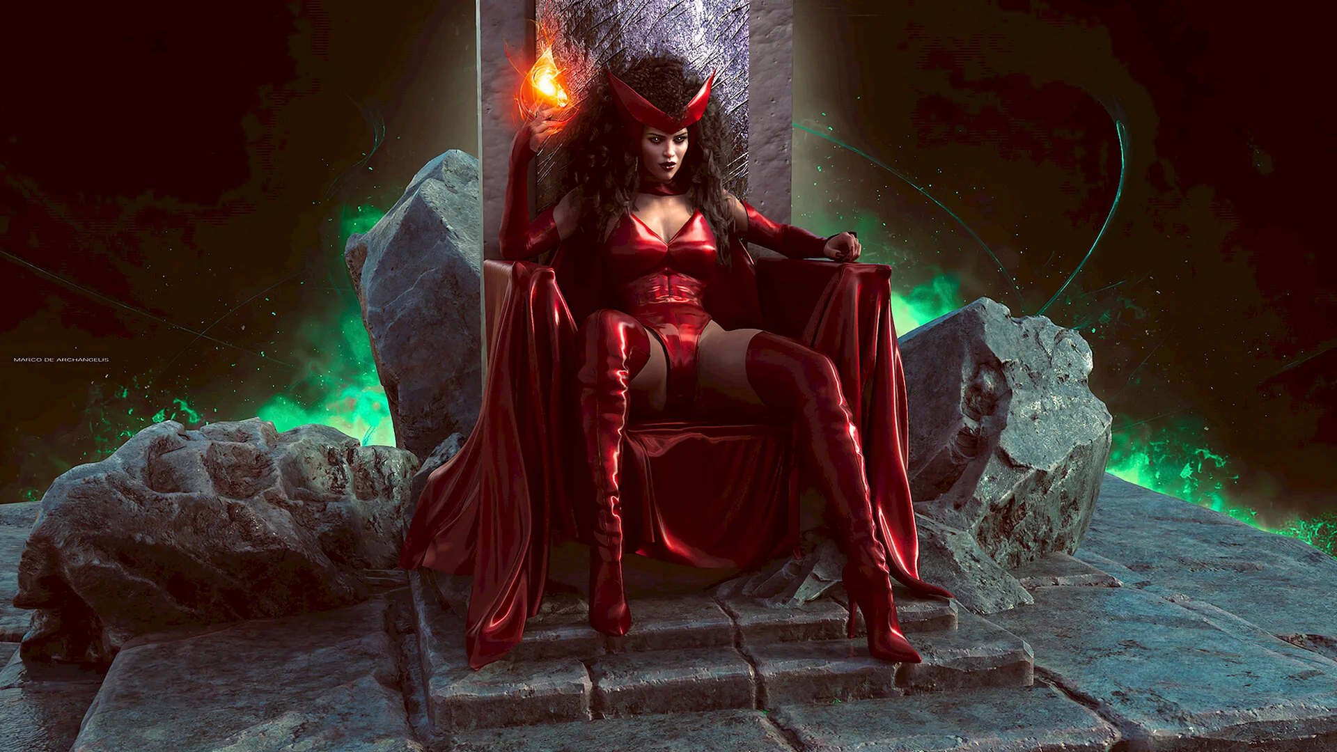 Scarlet Witch Wallpaper