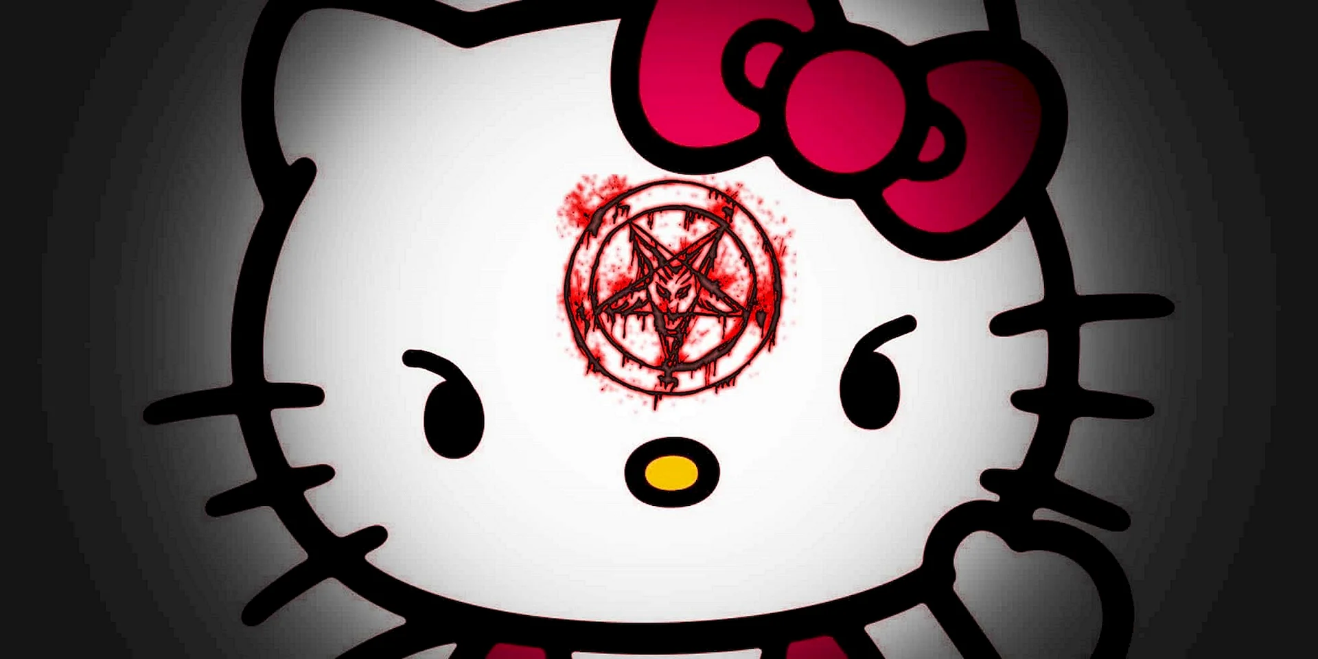 Scary Hello Kitty Wallpaper