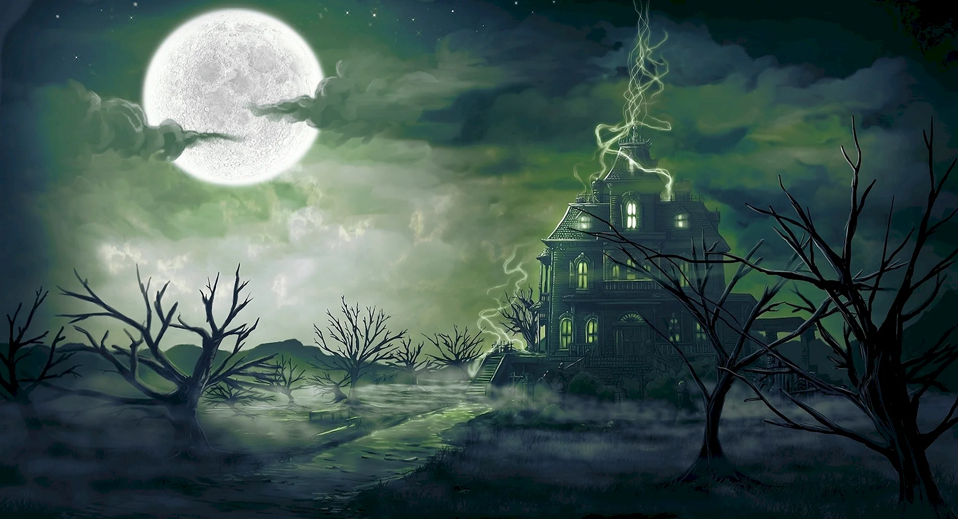 Scary Night Wallpaper