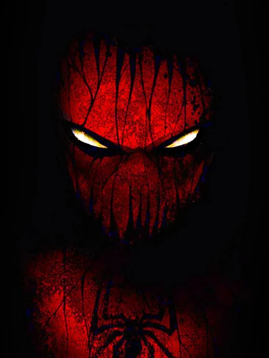 Scary Spider Man Wallpaper For iPhone