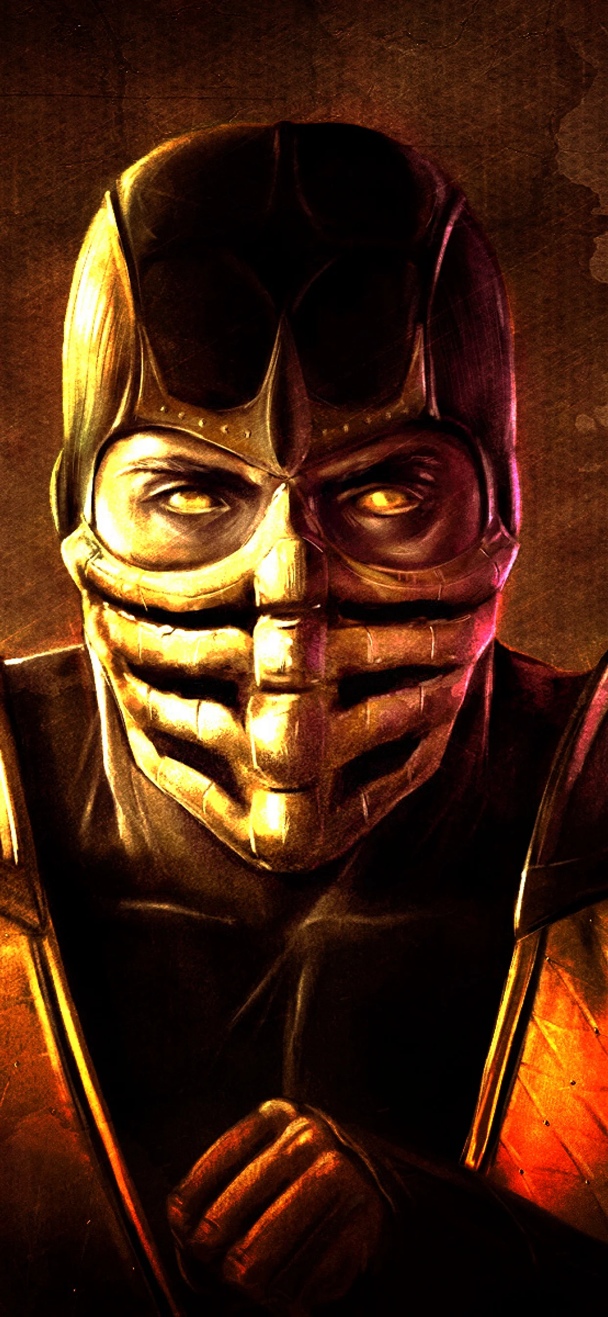 Scorpion Mortal Kombat Wallpaper for iPhone 11 Pro Max