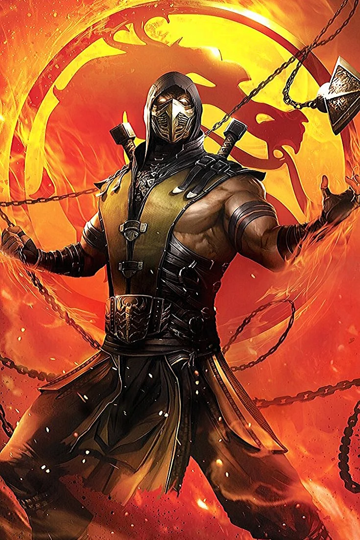Scorpion Mortal Kombat Wallpaper For iPhone
