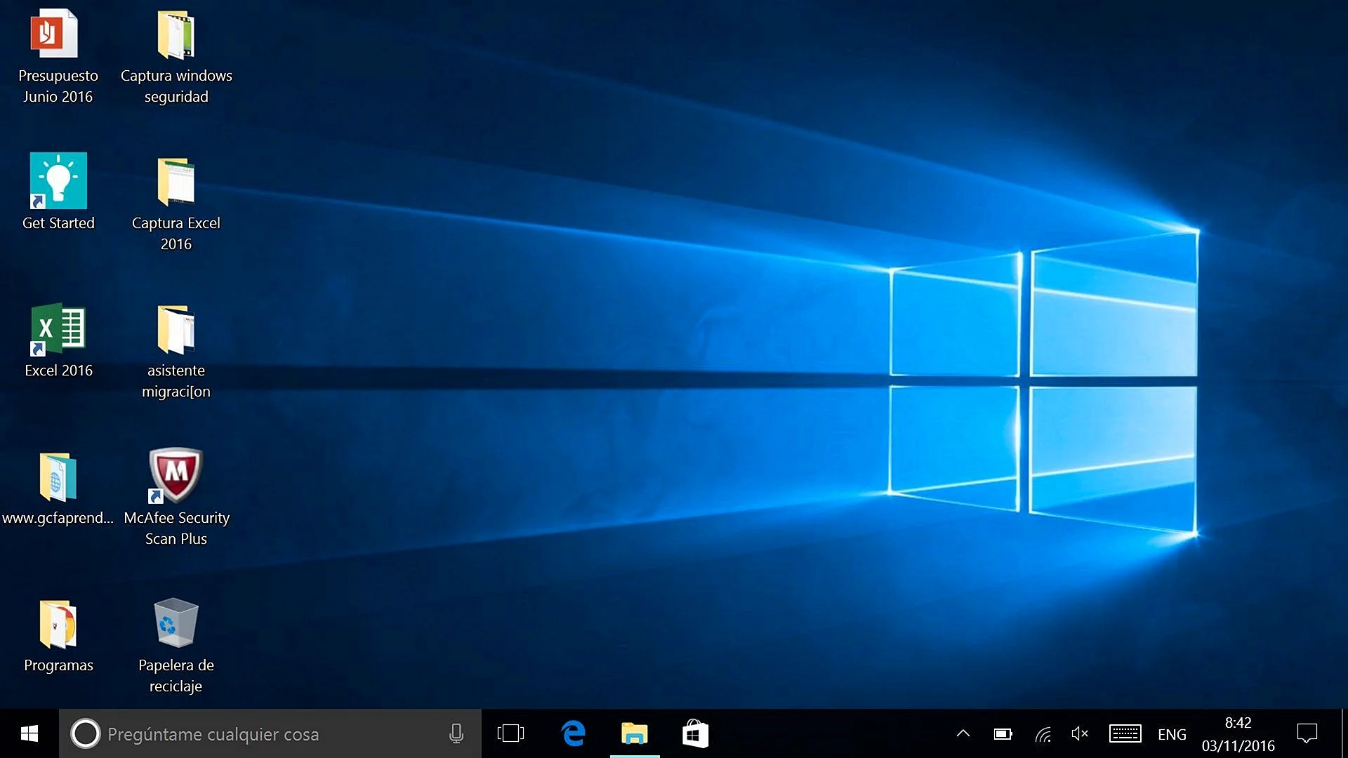 Screenshot Windows 10 Wallpaper