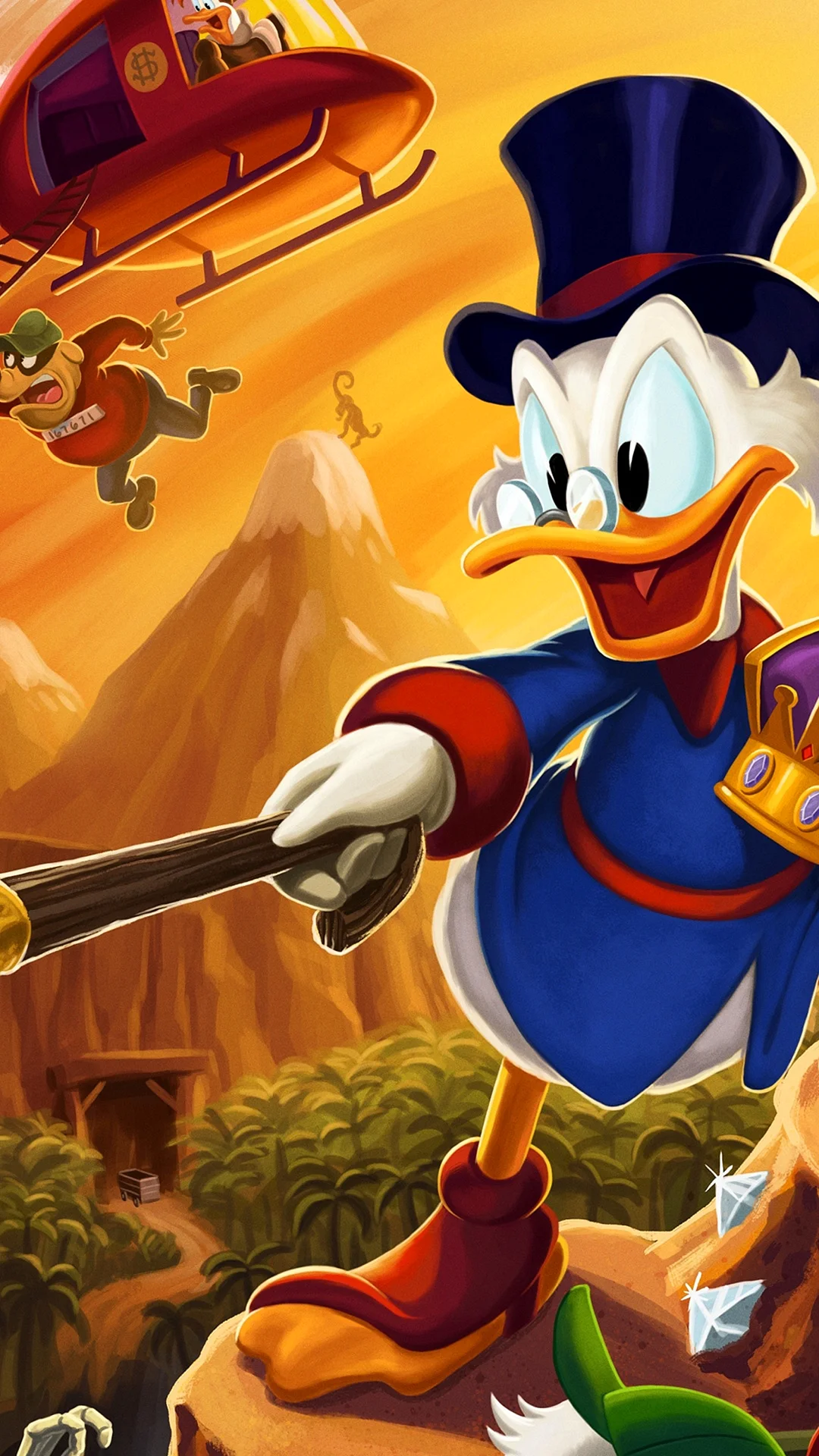 Scrooge Mcduck Wallpaper For iPhone