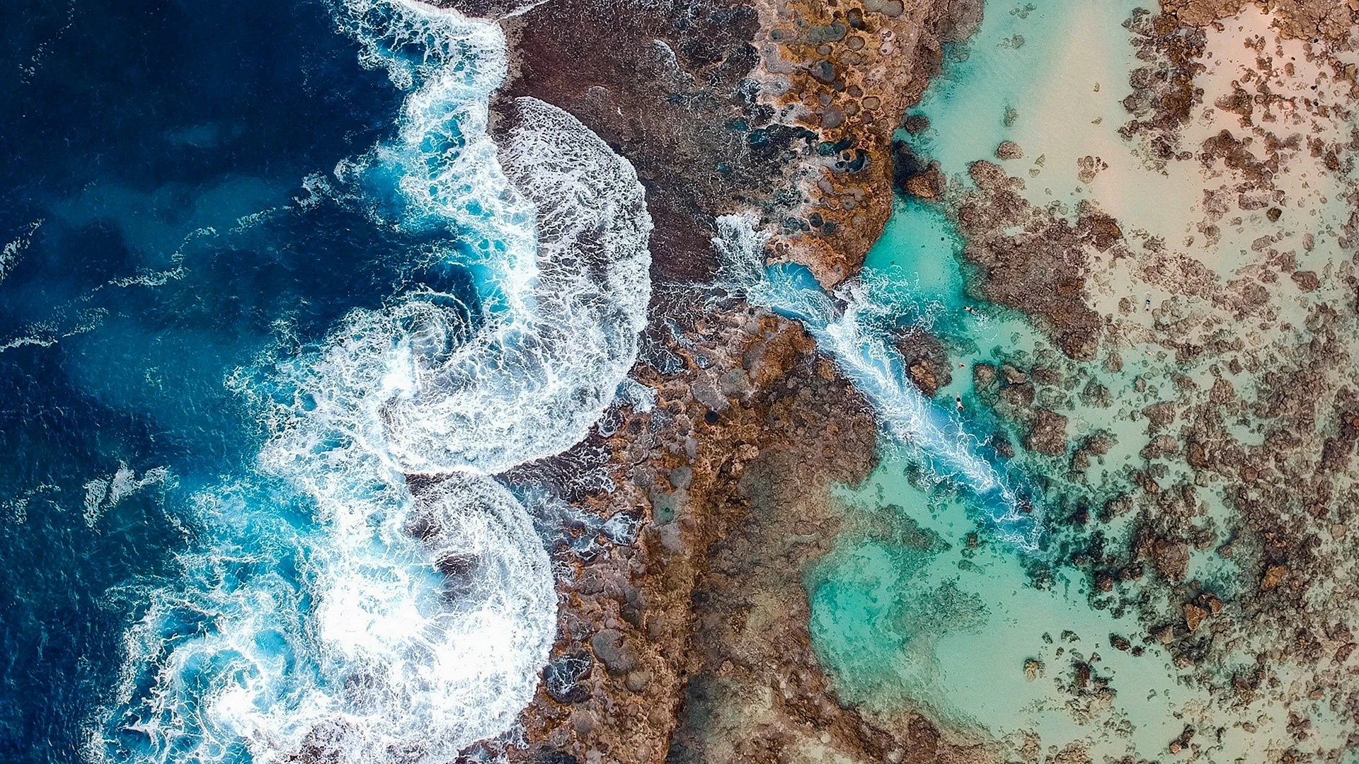 Sea From Above Wallpaper