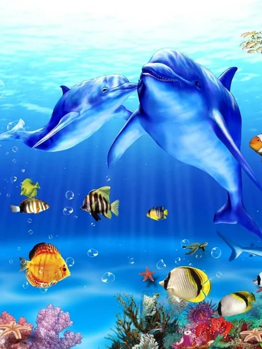 Sea World 3D Wallpaper