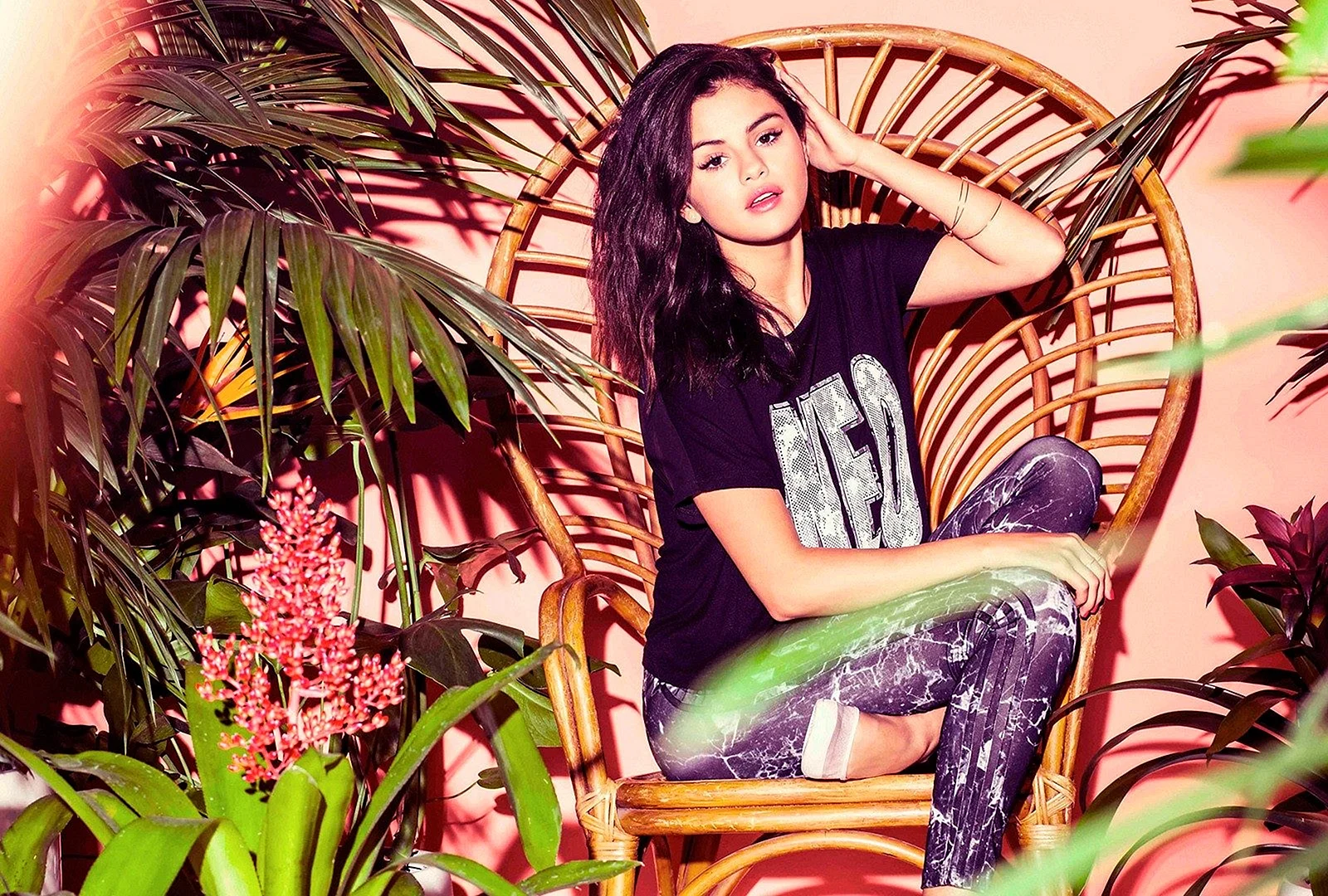 Selena Gomez Adidas Neo Wallpaper