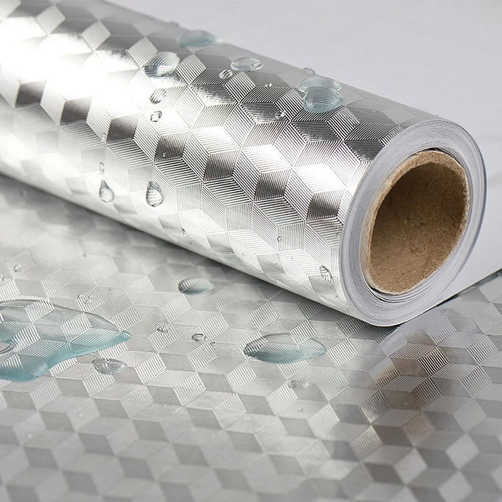 Self-Adhesive Aluminium Foil Wallpaper